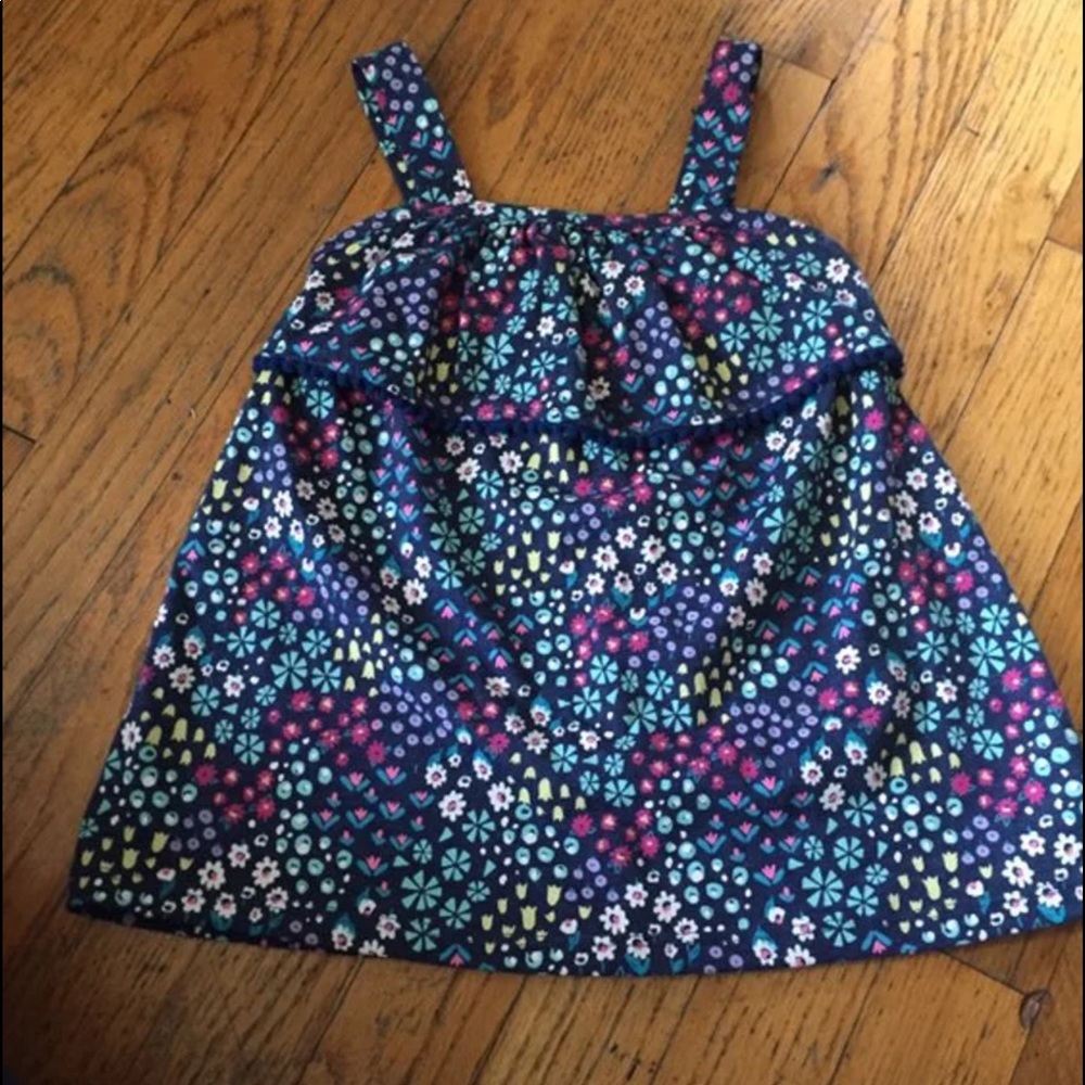 Jumping beans floral tank